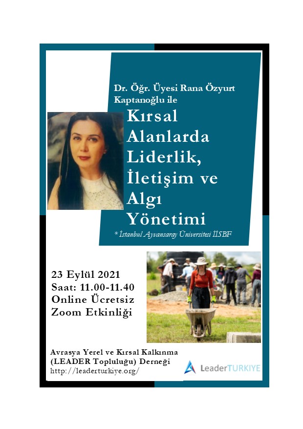 Kırsal Alanlarda Liderlik İletişim ve Algı yönetimi